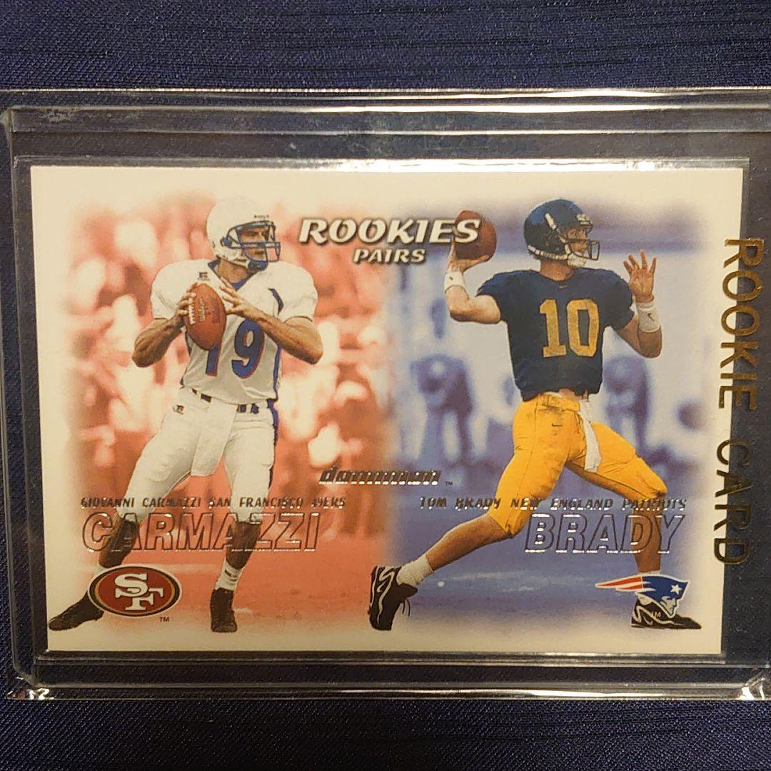 その他 NFL tom brady dominion rookiecard!!!!!! Tom Brady-Giovanni Carmazzi #234 - 2000 Fleer Dominion - Base