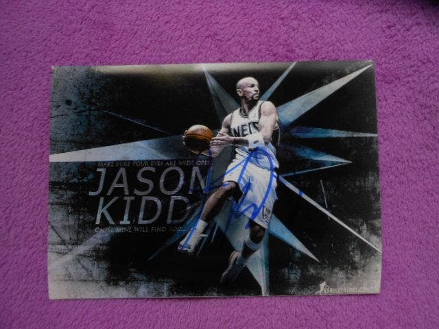 ❤️NBA最高クラス　スーパースター直筆サイン❤️ジェイソン・キッド❤️ NBA伝説の名選手：ジェイソン・キッド「チームを勝利に導き続けた