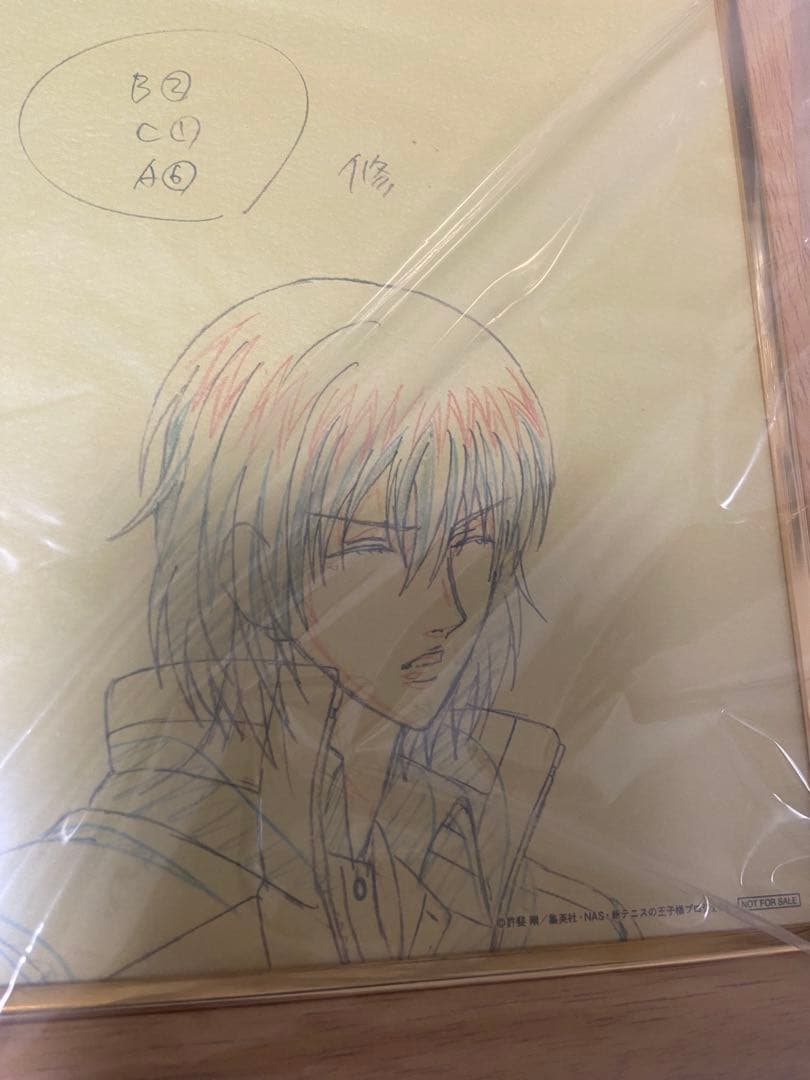 テニプリスト 100p景品 高級複製原画 不二周助 幸村精市 新テニスの