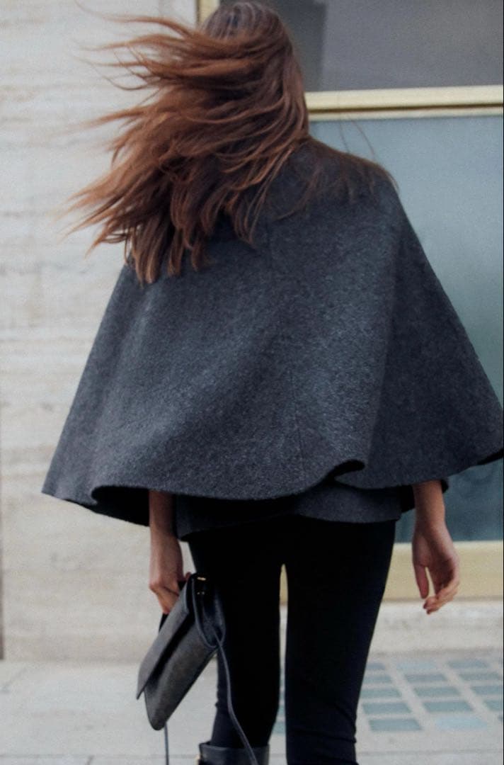 ZARA ニップケープコート M - メルカリ