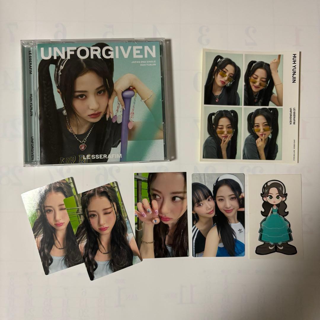 LE SSERAFIM ルセラフィム UNFORGIVEN ユンジン トレカ - メルカリ