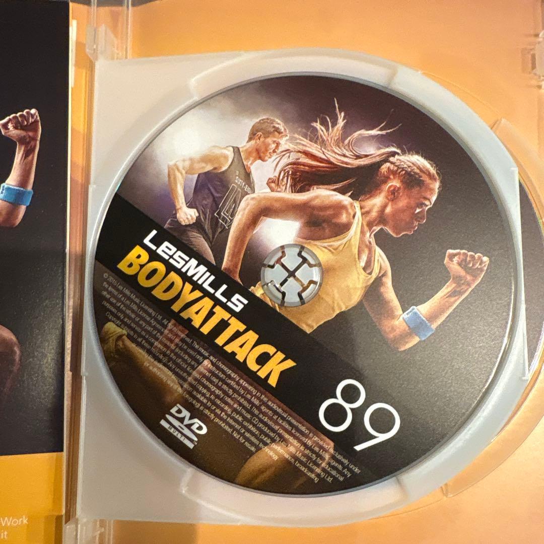 レスミルズ BODYATTACK 84-90 CD•DVDセット