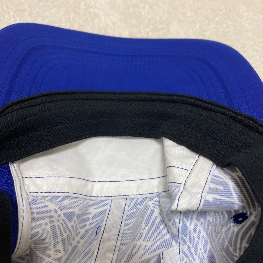 ✳️ nikeキャップAW84総柄青系ナイキ帽子DRI-FIT - メルカリ