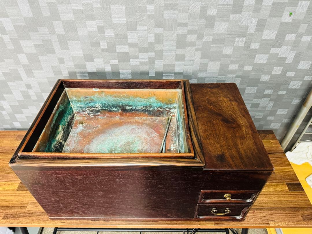 火鉢 長火鉢 箱火鉢 囲炉裏 骨董 古道具 民具 昭和レトロ アンティーク