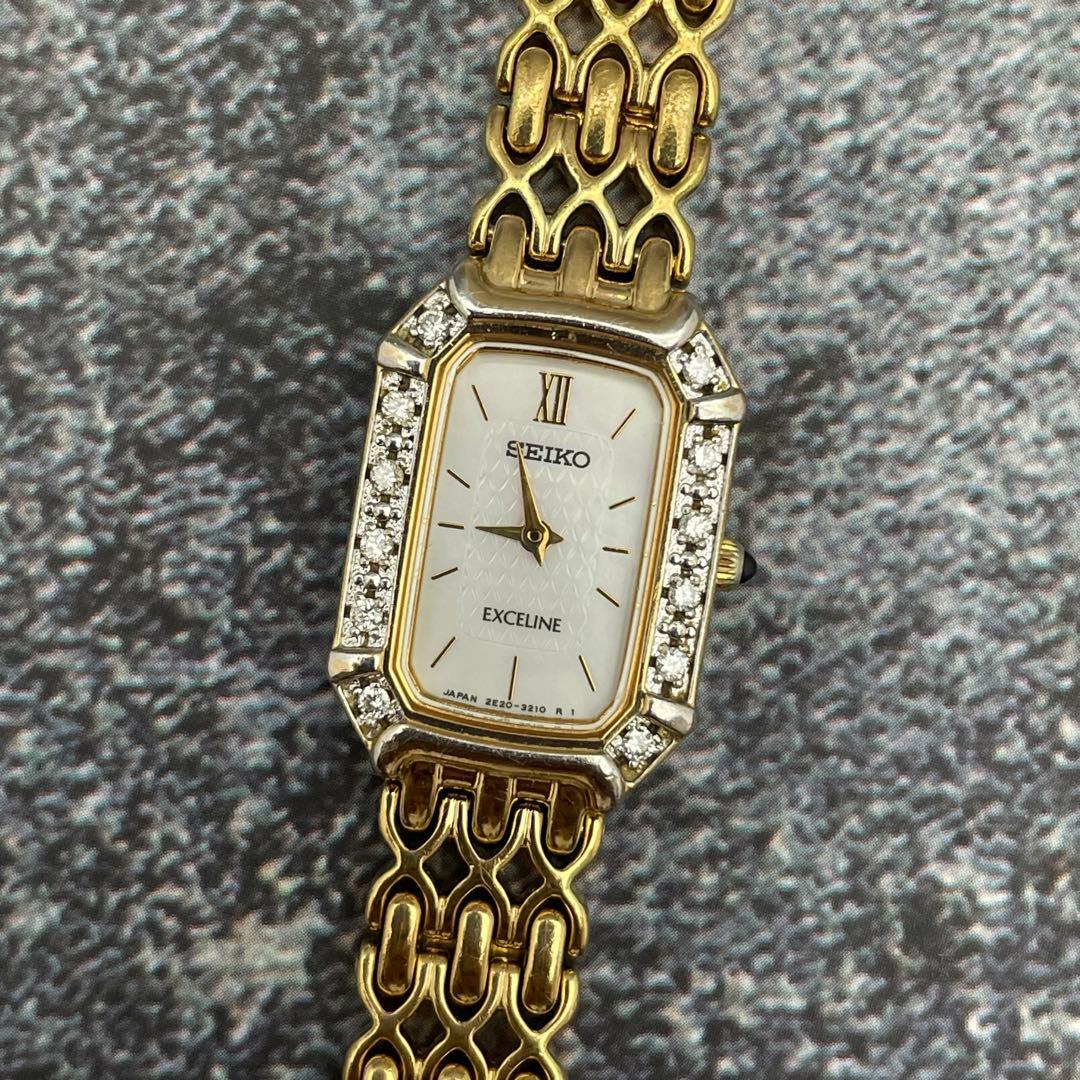 レディース腕時計 SEIKO Exceline セイコー エクセリーヌ ダイヤ