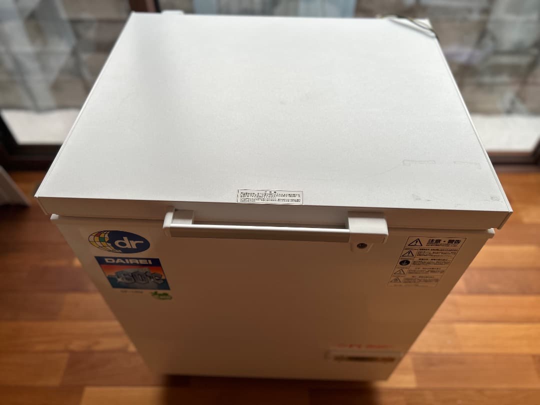 ダイレイ　-60℃　超低温冷凍庫　スーパーフリーザー 133Ｌ DF-140e