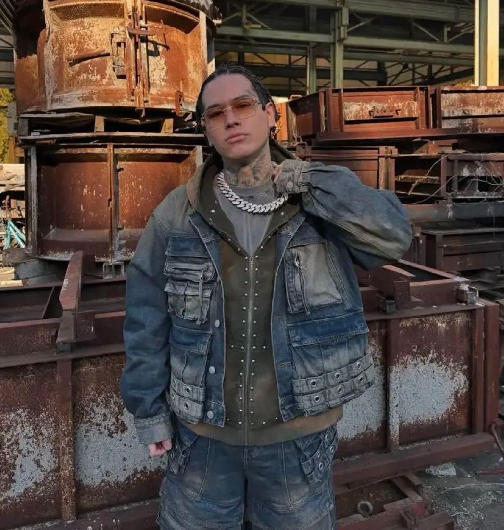 YZERR着用】 BREATH DENIM JACKET last nest - メルカリ