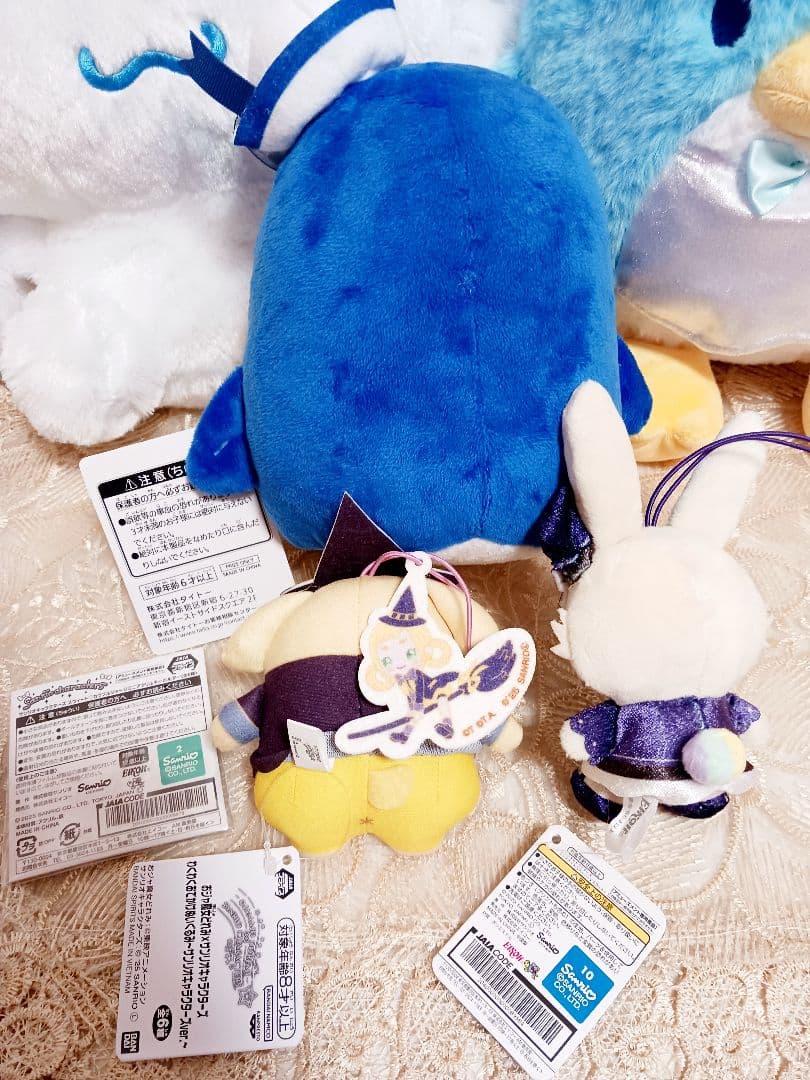 24h匿名発送】サンリオ ぬいぐるみ マスコット まとめ売り セット