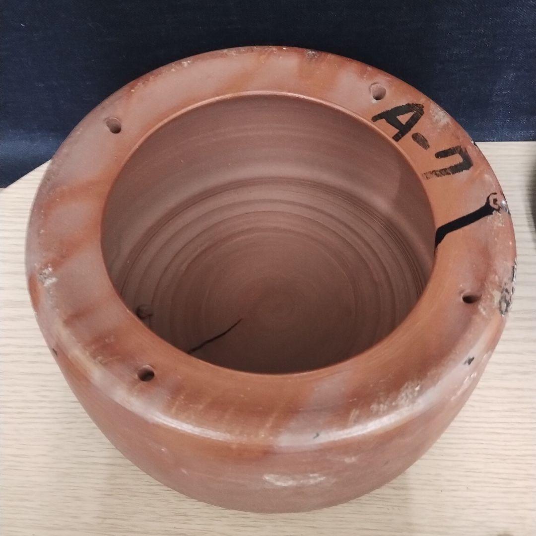 備前焼 藤原雄 陶板 花のささやき 3点セット 金属プレート付き