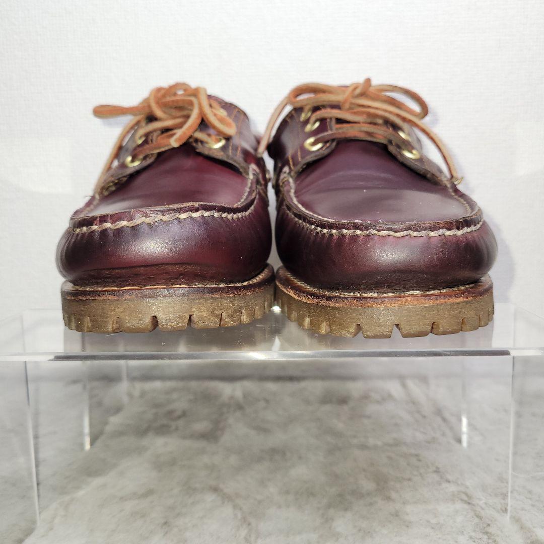 美品✨ Timberland 27.0 デッキシューズ ラバーアウトソール - メルカリ