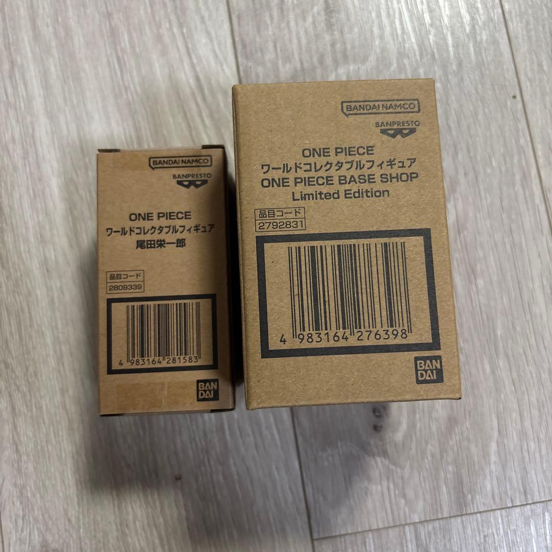 ONE PIECE base shop限定 2種セット 未開封ワーコレフィギア - メルカリ