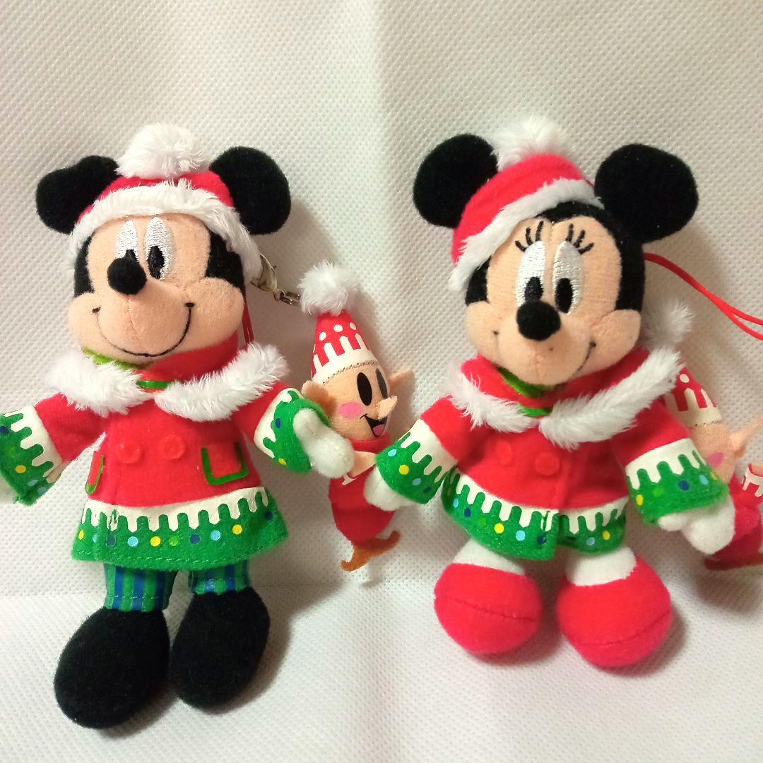 東京ディズニーランド クリスマス 2012 ミッキーミニーぬいぐるみ