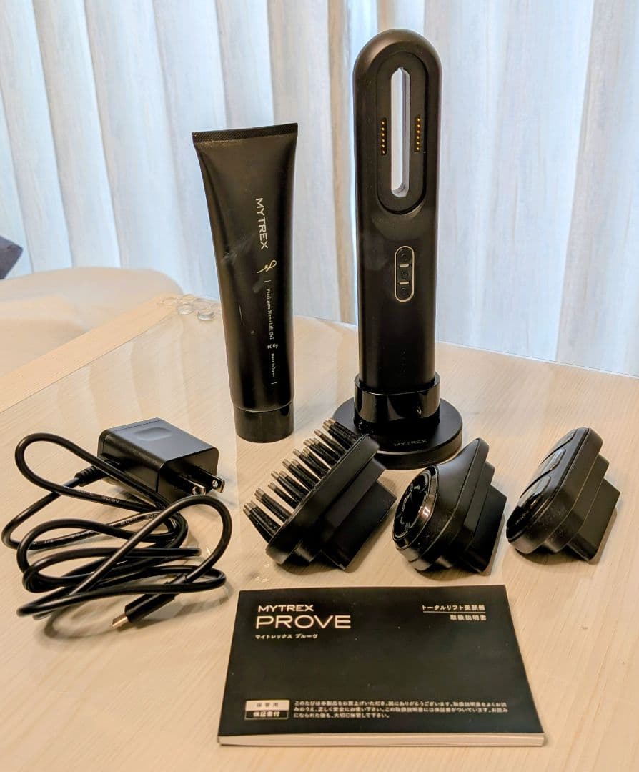 MYTREX PROVE 美顔器 ブラック ジェル付き - メルカリ