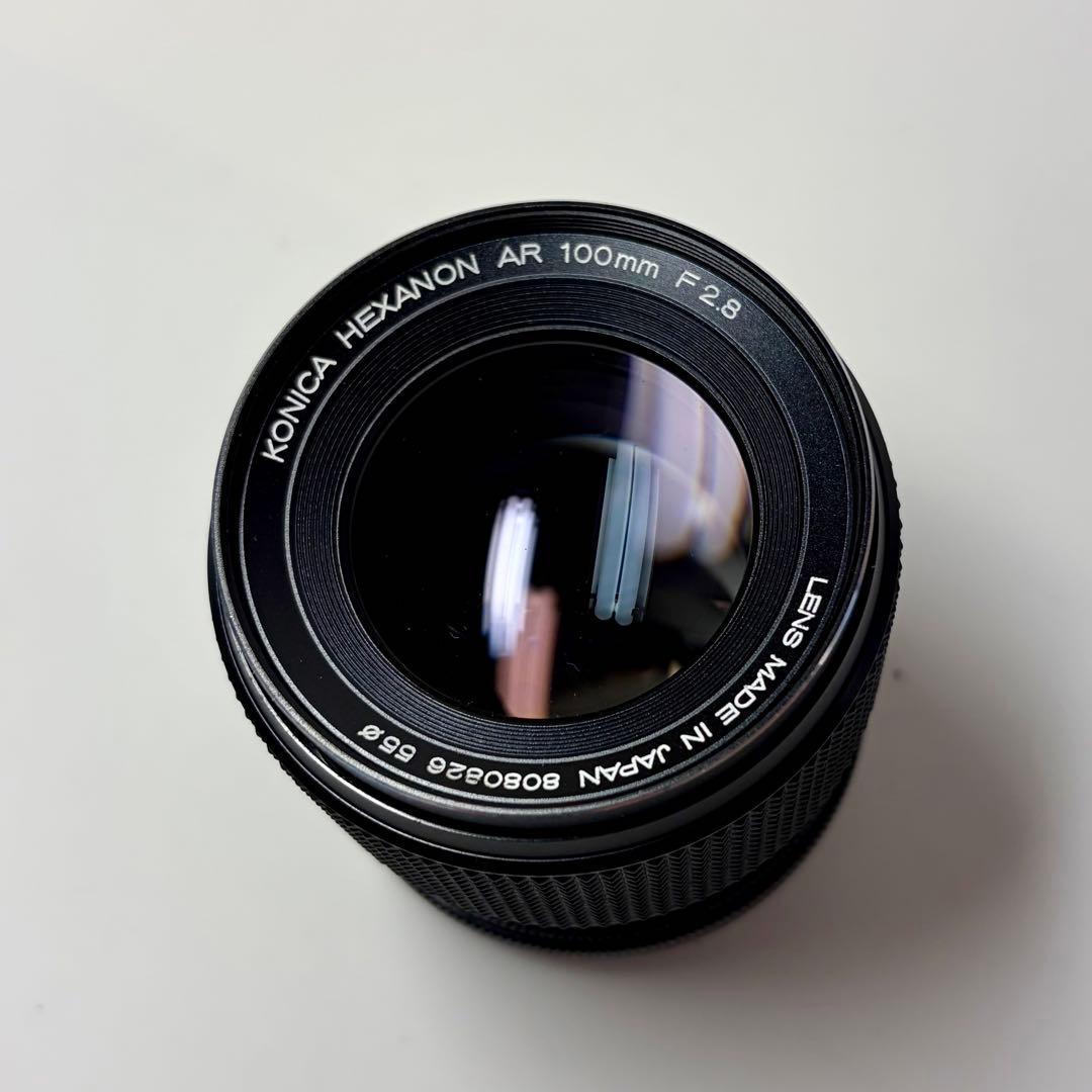 【AR】KONICA HEXANON AR 100mm F2.8 単焦点レンズ Konica 100mm f2.8 Hexanon AR - Lens – Kamerastore