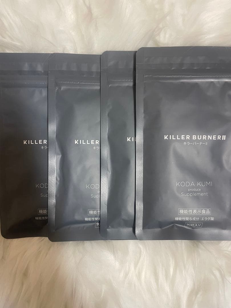 KILLER BURNER KODA KUMI サプリメント 4袋セット 倖田來未 プロデュース第一弾 キラーバーナー | 置き換えダイエット
