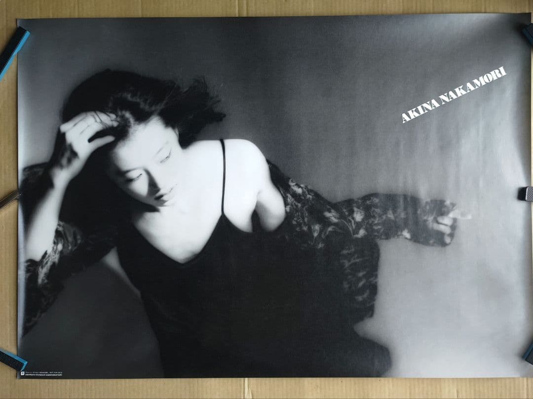 中森明菜／CRIMSON 新品 特典ポスター 80年代当時物 レア 店舗保管品