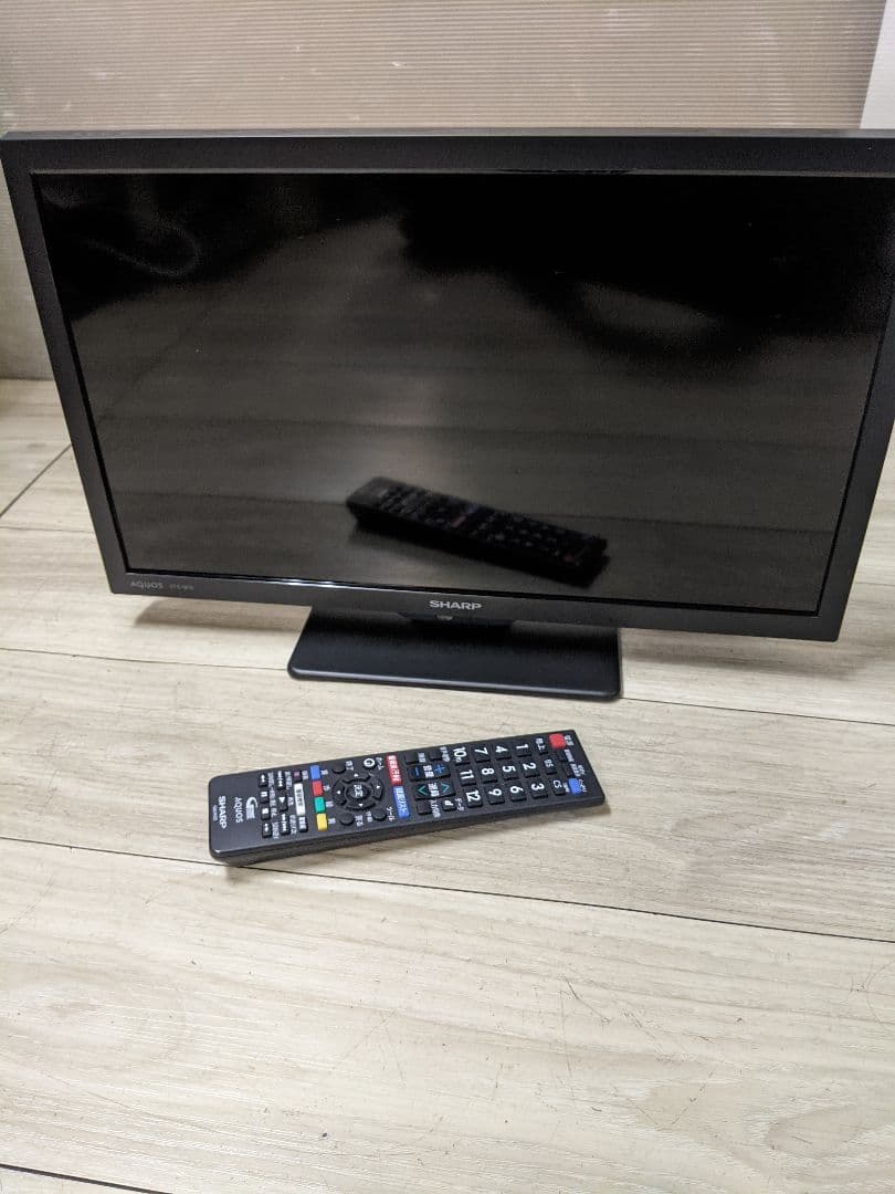 SHARP AQUOS 液晶カラーテレビ 2T-C19DE 2024年製