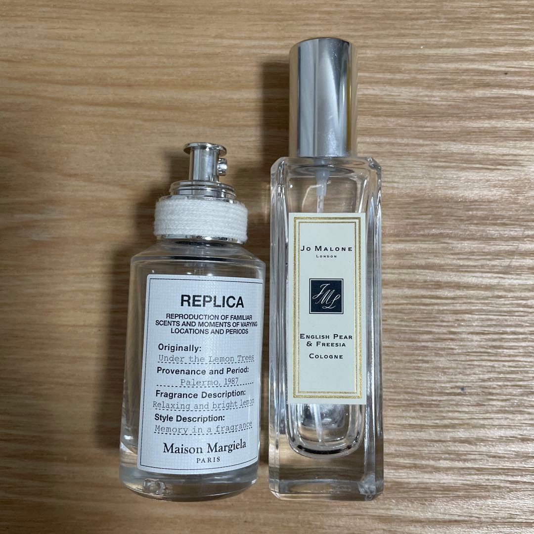 空瓶】香水2点セット(メゾンマルジェラ レプリカ・ジョーマローン