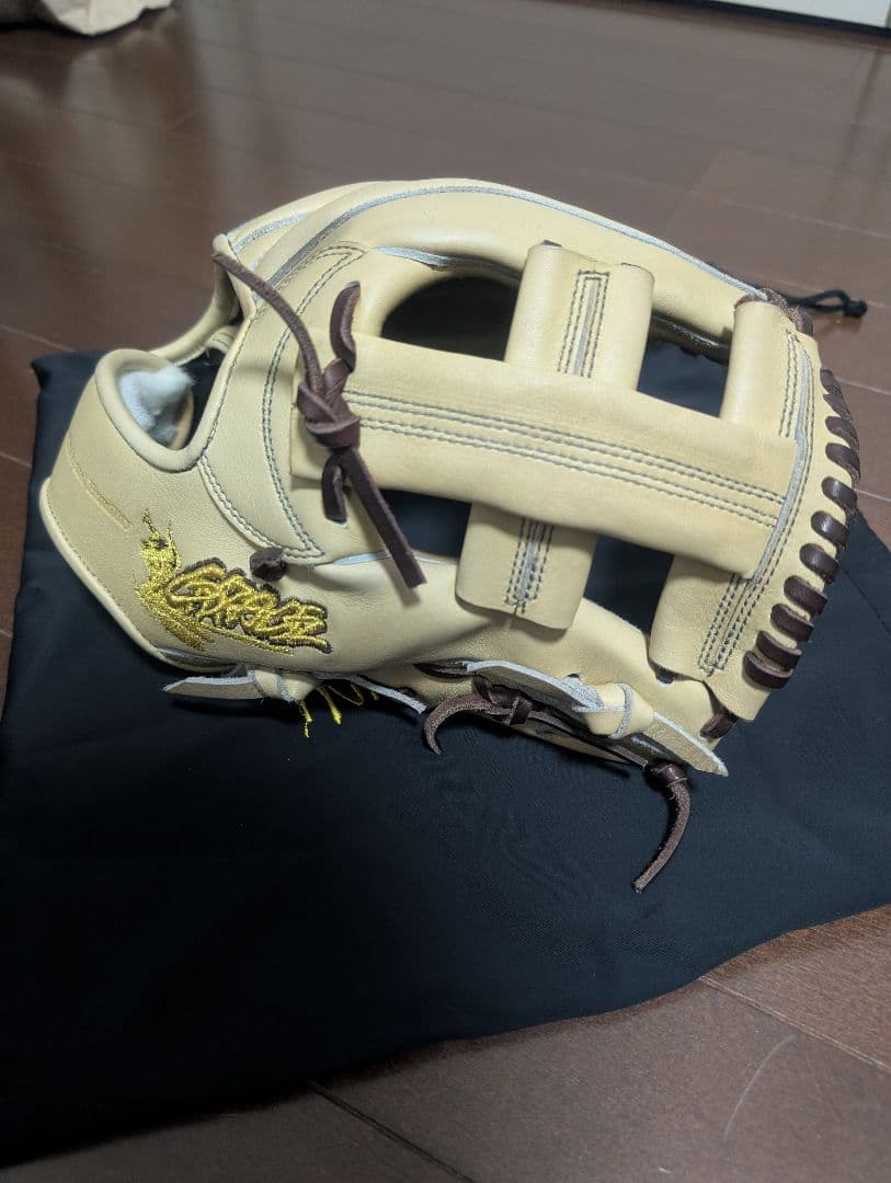 R-GRACE GL-061 キャメル 硬式内野手用 - グローブ最高