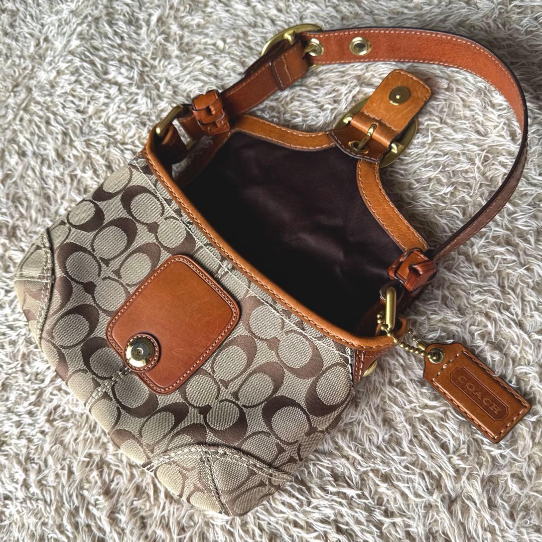 COACH オールドコーチ ワンショルダーバッグ ソーホー ブラウン 11441