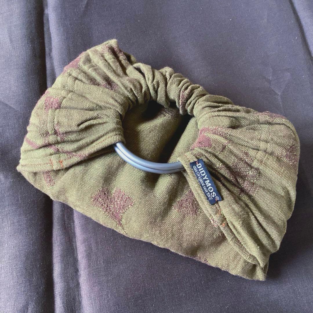 素敵なカラーリング【Didymos】リングスリング　リネン混 フリンジ付きのスリング 夏快適なリネン混｜ディディモス デケードリネン