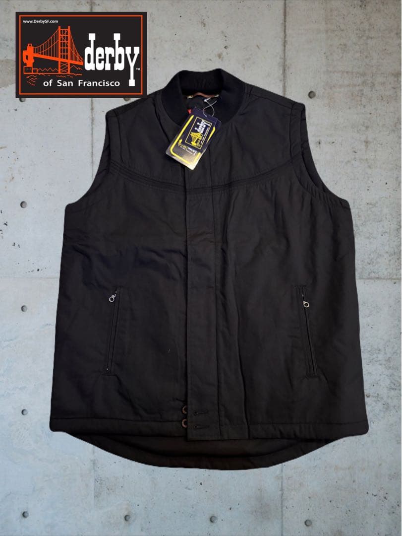 【新作】Derby of San Francisco ベストスタイル302 Derby of San Francisco】 302 Style Vest (Deadstock) ダービーオブ