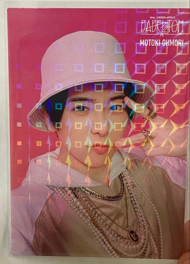 ☆*☆様 Mrs.GREEN APPLE BABEL NO TOH 大森元貴レア ミセスグリーンアップル】フォトカ バベル BABEL no TOH 大森元貴