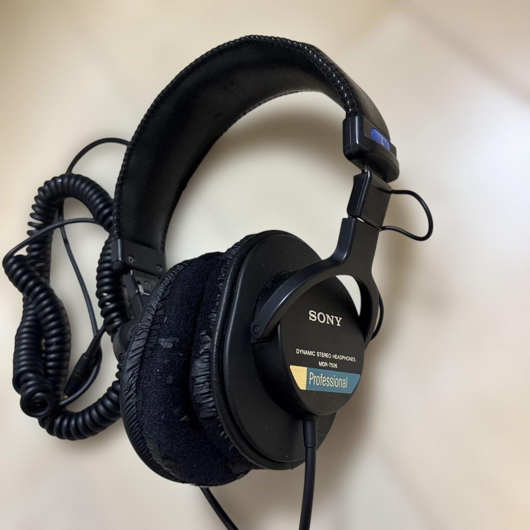 SONY MDR-7506 ダイナミックヘッドフォン 有線ヘッドフォン - メルカリ