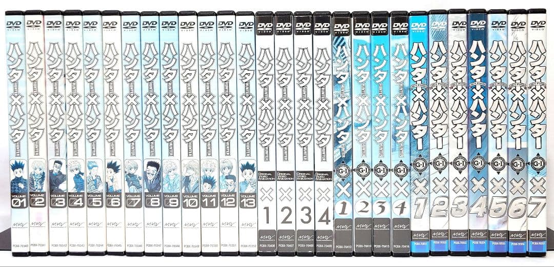 HUNTER×HUNTER/ハンターハンター/旧・1999年版【DVD】全28巻