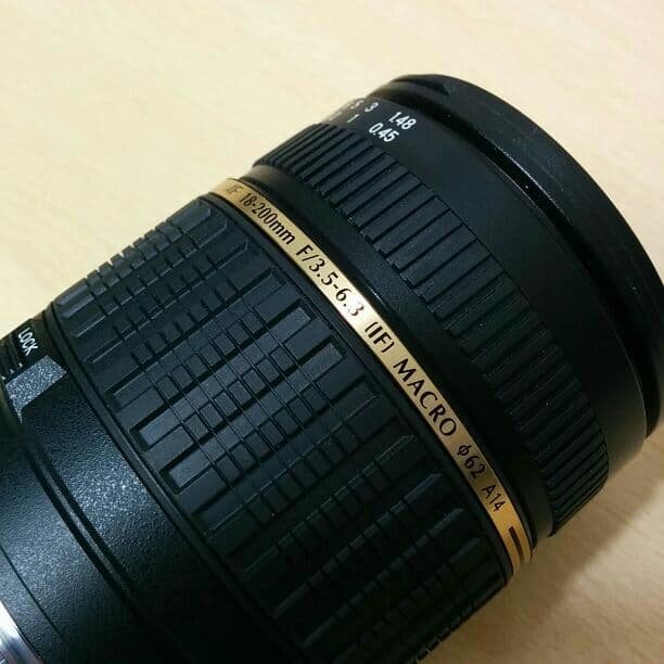 マクロ TAMRON 18-200 F3.5-6.3 XR Di II