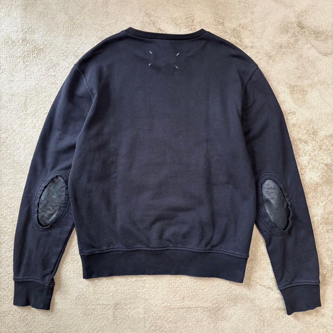 稀少】Maison Margiela メゾンマルジェラエルボーパッチスウェット
