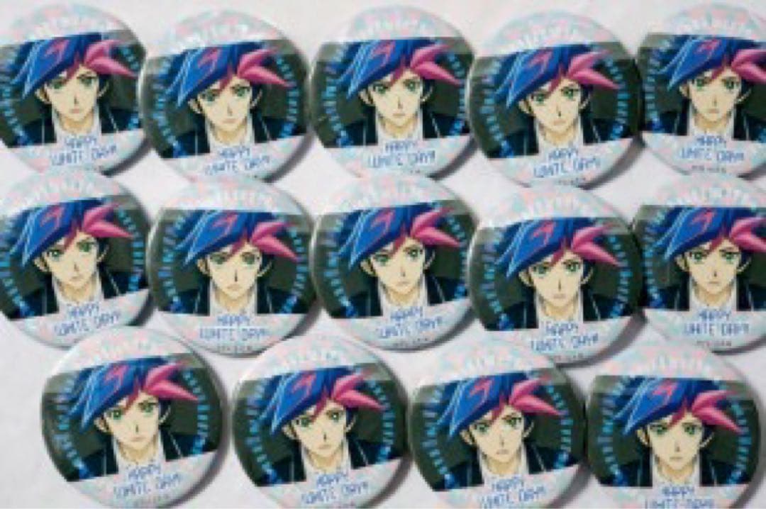 ◎商品名 遊戯王 クリスマス プリロール 藤木遊作 缶バッジ 14個 2021 Xmasプリケーキ2024（藤木遊作）【特典缶バッジ付き】[遊☆戯☆王