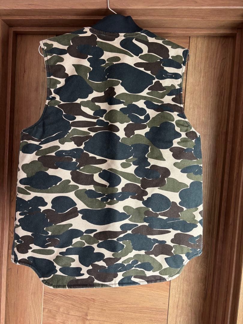 Carhartt カモフラージュ ベスト Sサイズ - メルカリ