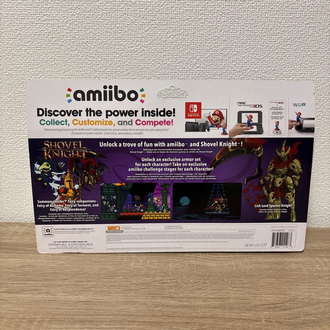 限定 amiibo ショベルナイト スペクター プレイグ キング 3体セット