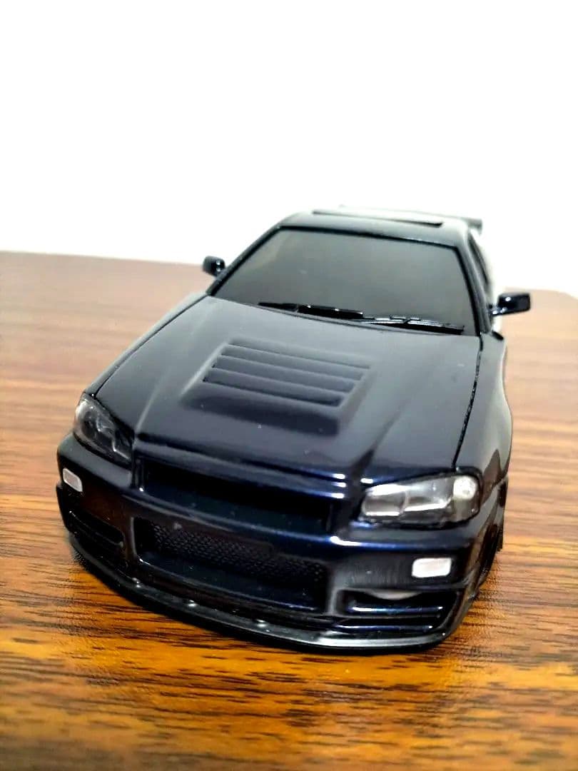最終値下げ アオシマ GT-R ER34 R仕様 BP9 1/24 - メルカリ