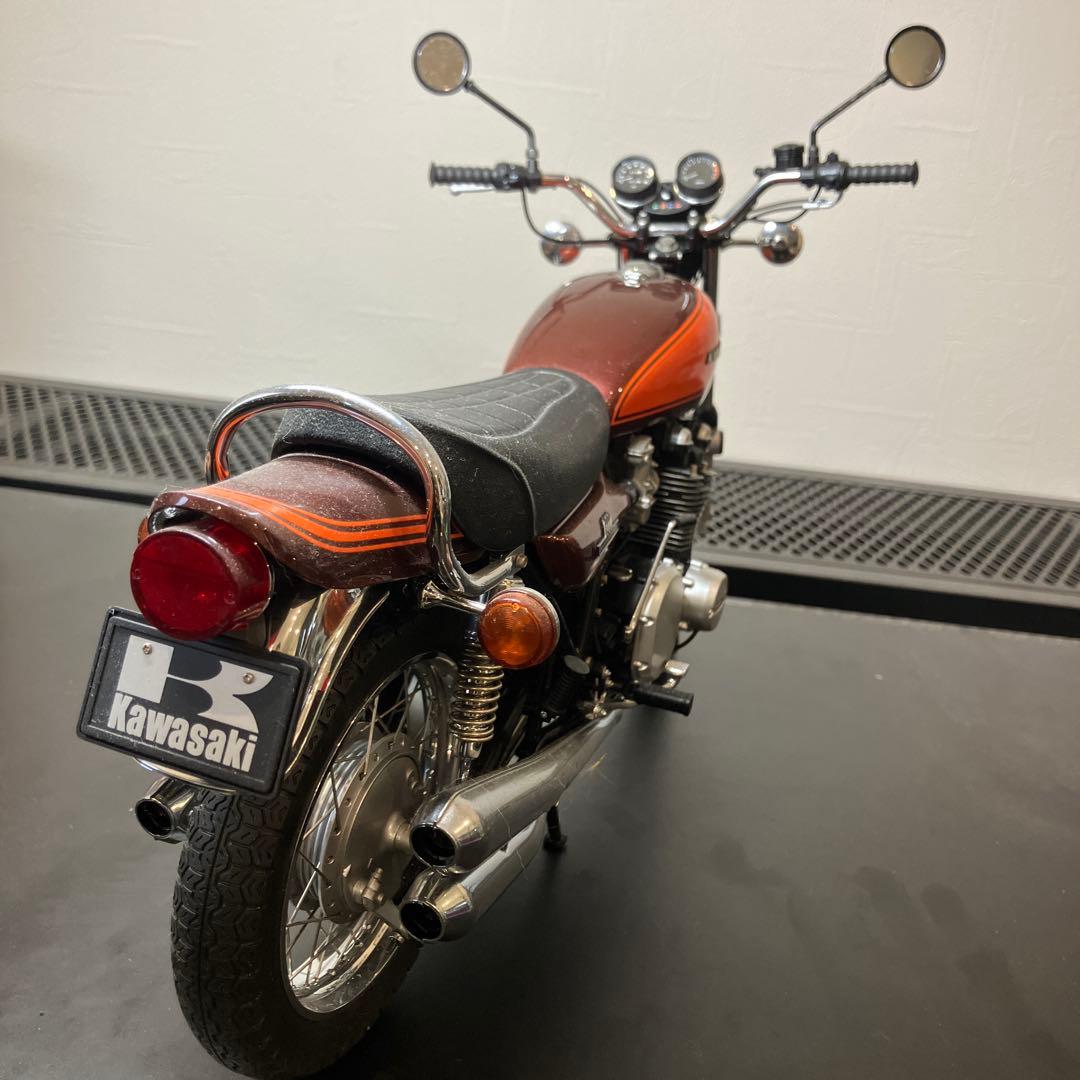 ミニチャンプ カワサキ Z1 火の玉 1/6 激レア ダイキャストバイク 旧車