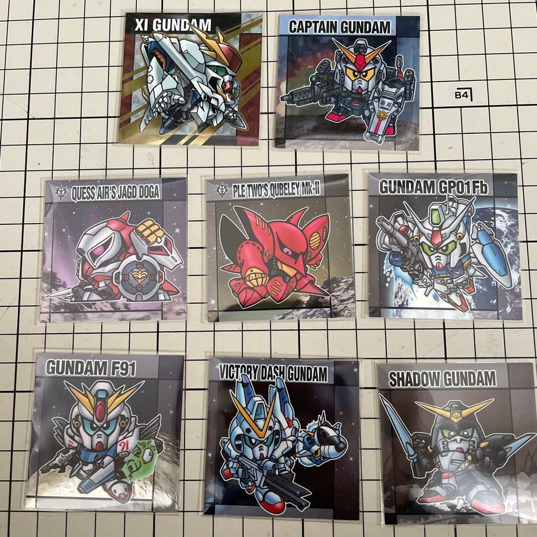 元祖SDガンダムスナックⅡ 8種8枚セット シークレット入り - メルカリ