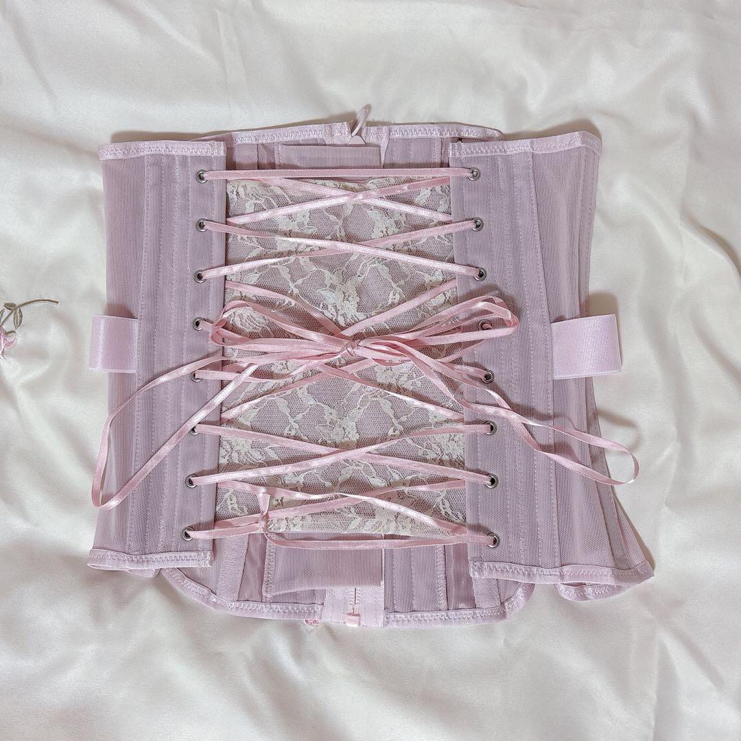 元鈴木さん コルセット シルフィードxs 君津市製】Enchanted corset シルフィード 色：ミモザリーフ Sサイズ