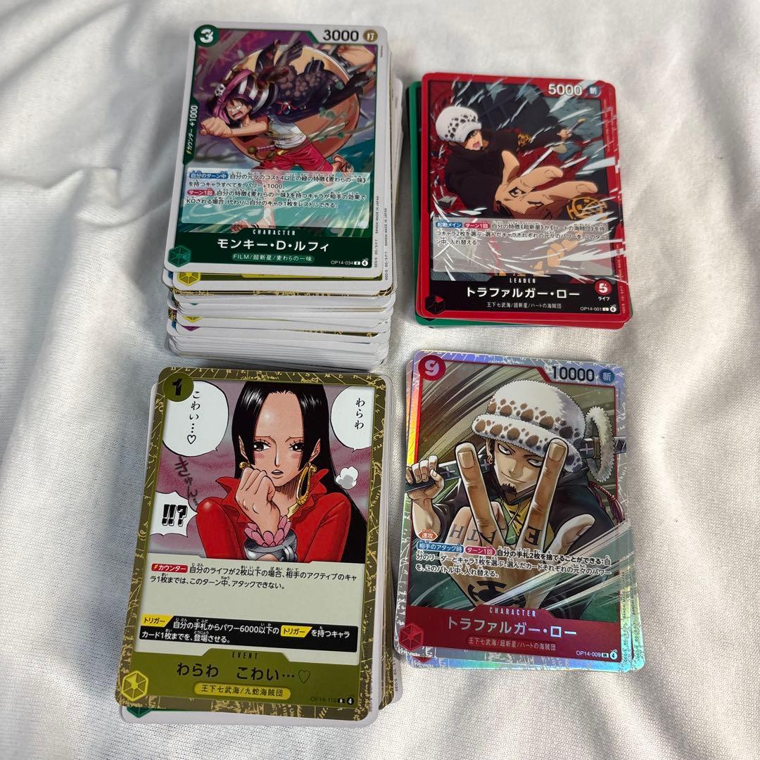 ワンピースカード 蒼海の七傑[OP-14] SR R L まとめ売り セット - メルカリ