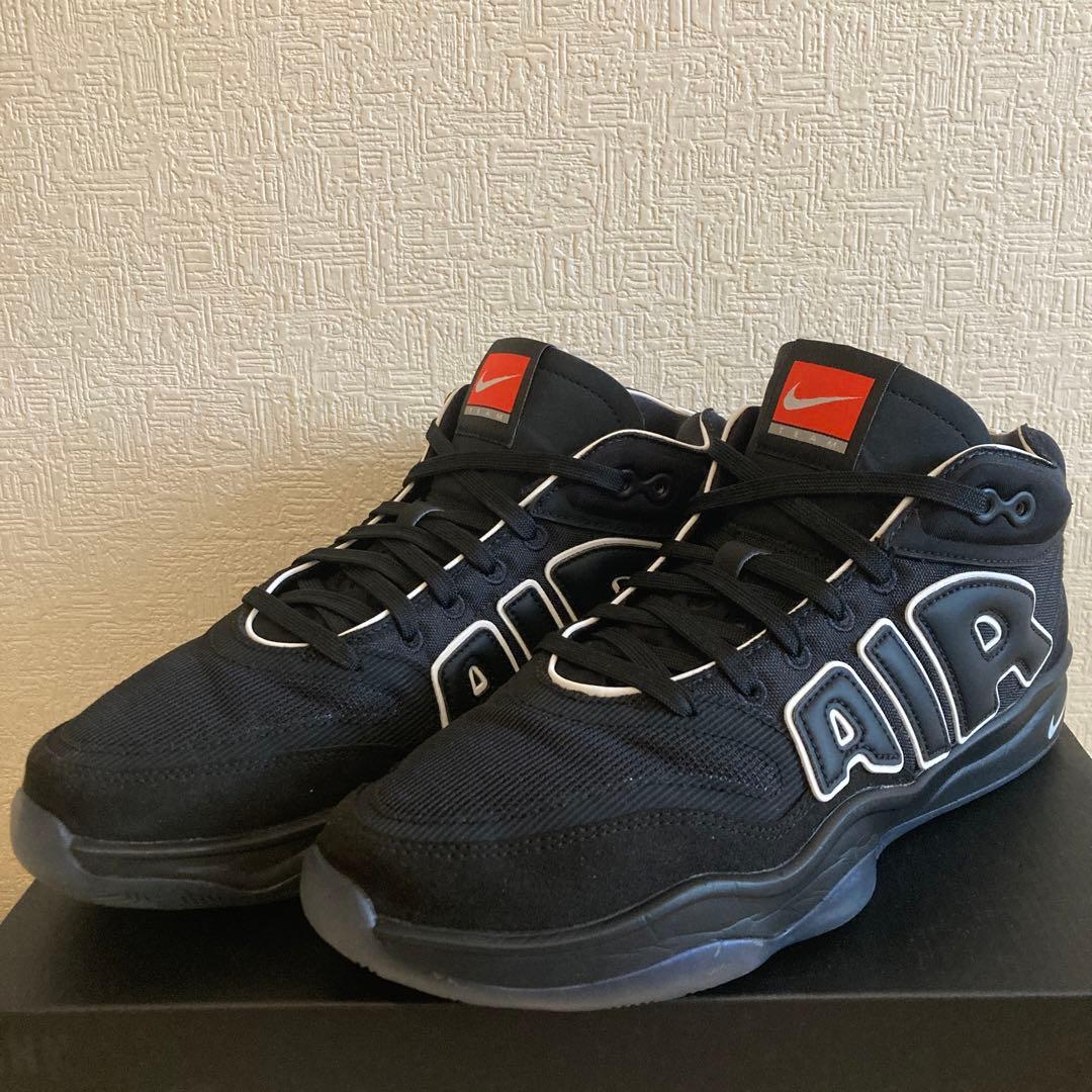 シューズ(男性用) NIKE AIR ZOOM G.T HUSTLE 2 ASW EP Men's Nike Black Air Zoom G.T. Hustle 2 ASW Basketball Shoes