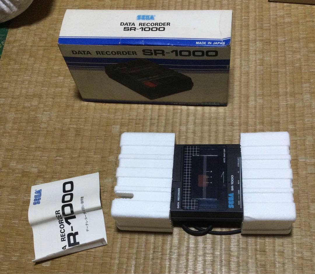SEGA セガ SC3000 カセット データレコーダー SR-1000 SC-3000 Survivors, the SEGA SR-1000 Data recorder