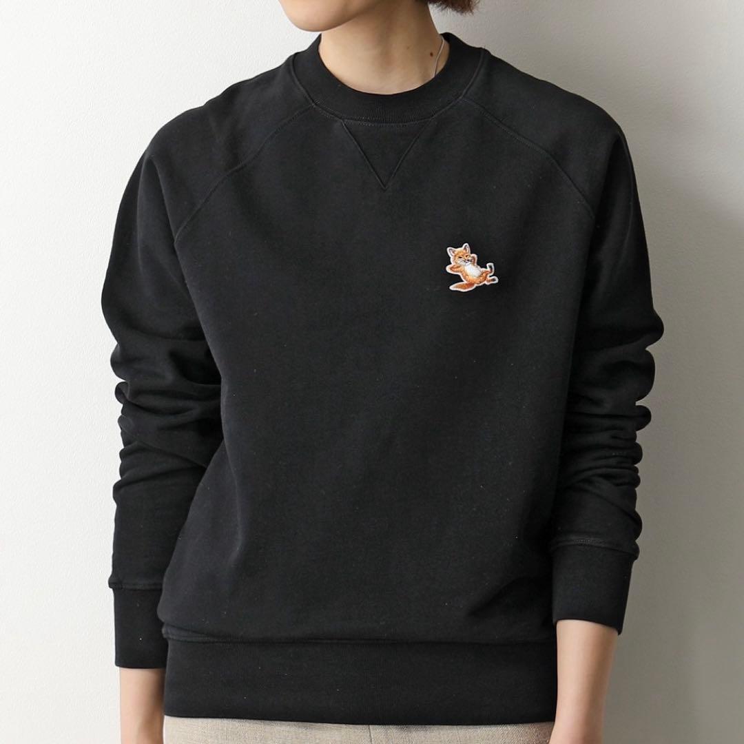 MAISON KITSUNE メゾンキツネ チラックスフォックス S 黒 - メルカリ