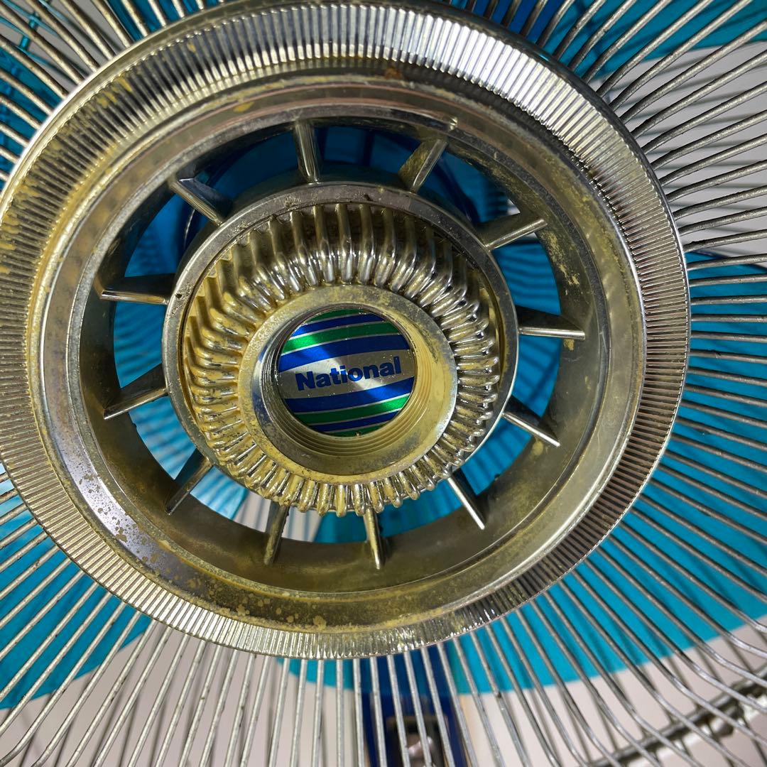 激レア❗️昭和レトロ 【大型】扇風機 ナショナル F-401C 動作確認済