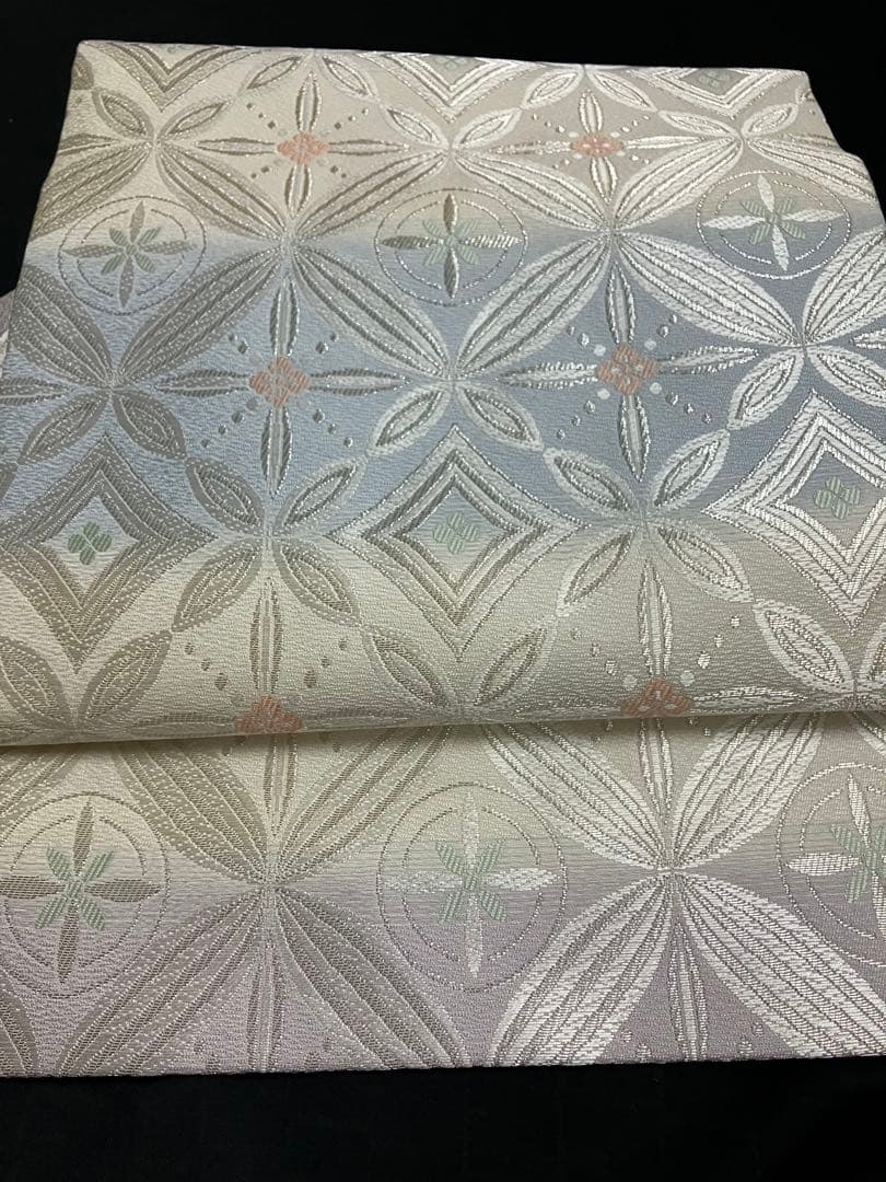 お仕立て上がり名古屋帯 新品未使用品 正絹 西陣織 No.345 - メルカリ