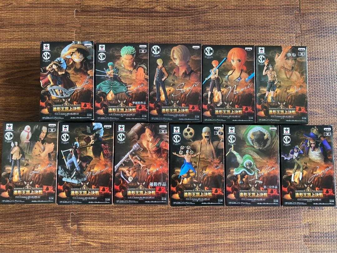 ワンピース フィギュア 造形王頂上決戦12体セット - メルカリ