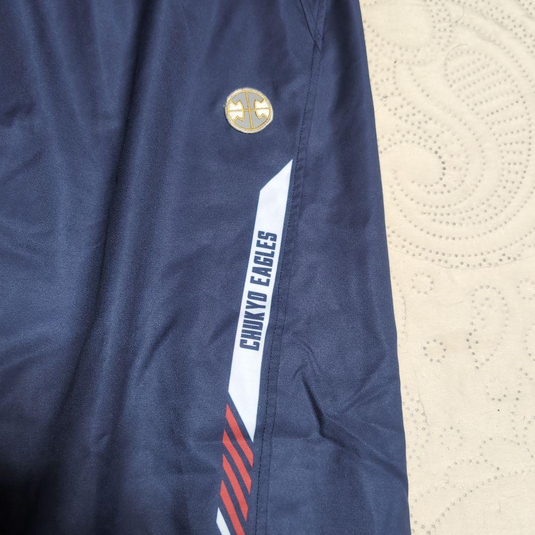 中京大学バスケット ウォームアップ上下 XL ネイビー - ウェア激安