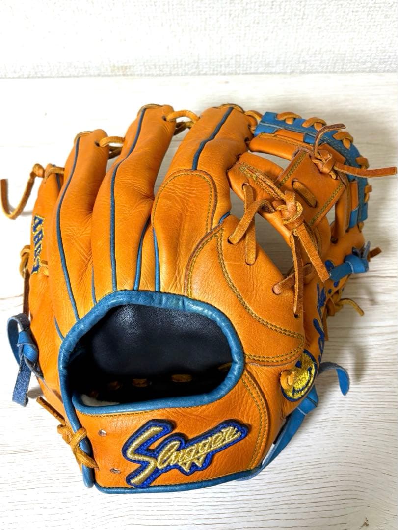 久保田スラッガー　軟式グローブ　オーダー　内野手　湯もみ型付け済 湯もみ型付け🛠️✨】 ⁡ 久保田スラッガー 軟式オーダー内野手用 基本