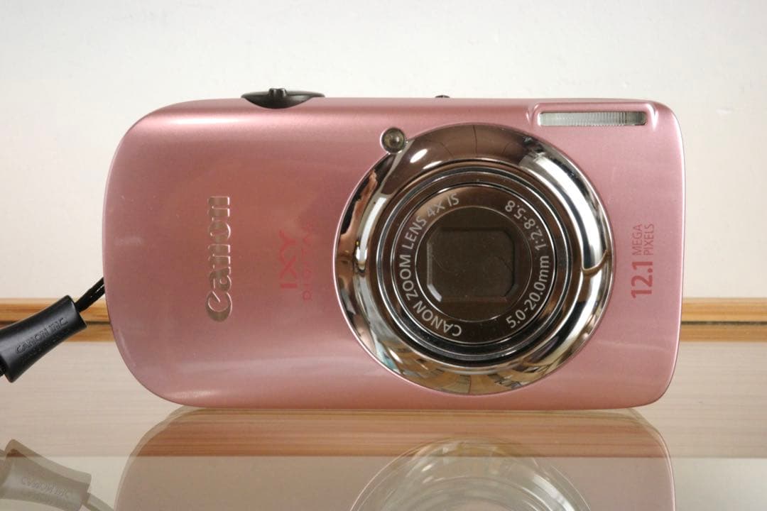 Canon IXY 510IS ピンク オールドカメラ オールドコンデジ - メルカリ