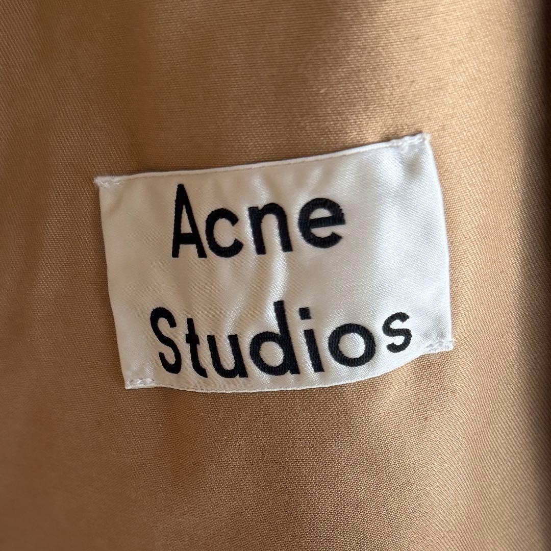 1/4まで格安！未着用Acne Studios モッズコート ベージュ - メルカリ