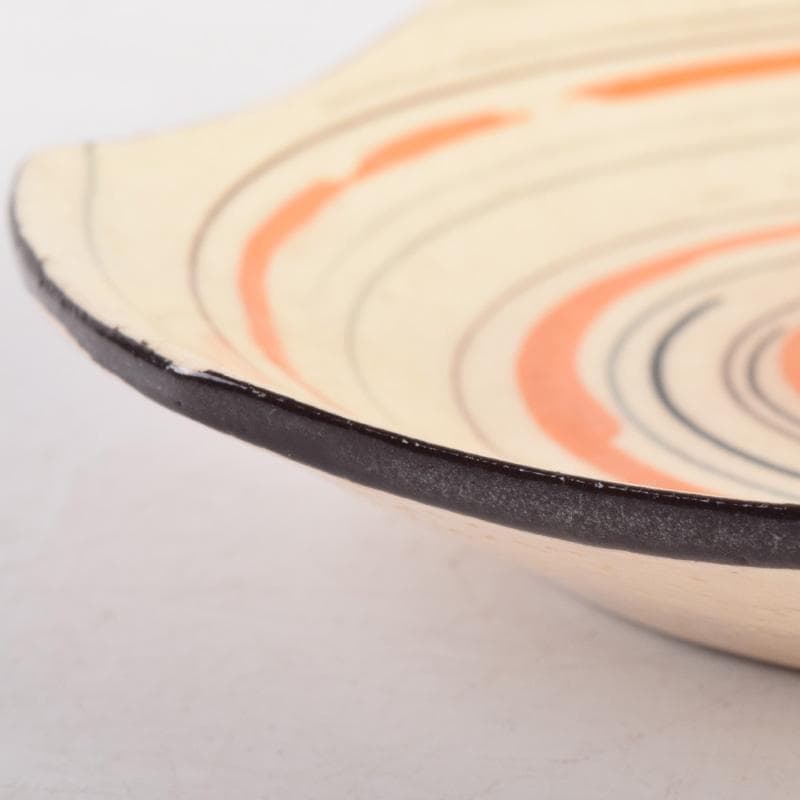 和食器 渦巻文 八角皿 八客 時代箱 C 7941